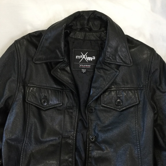 Vintage Wilsons Maxima Leather Jacket - Picture 11 of 11